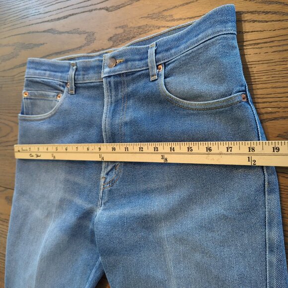 Vintage Y2K Levi’s 517 Boot Cut Jeans Men’s 34‎ x34 Blue Faded Denim - Picture 9 of 16